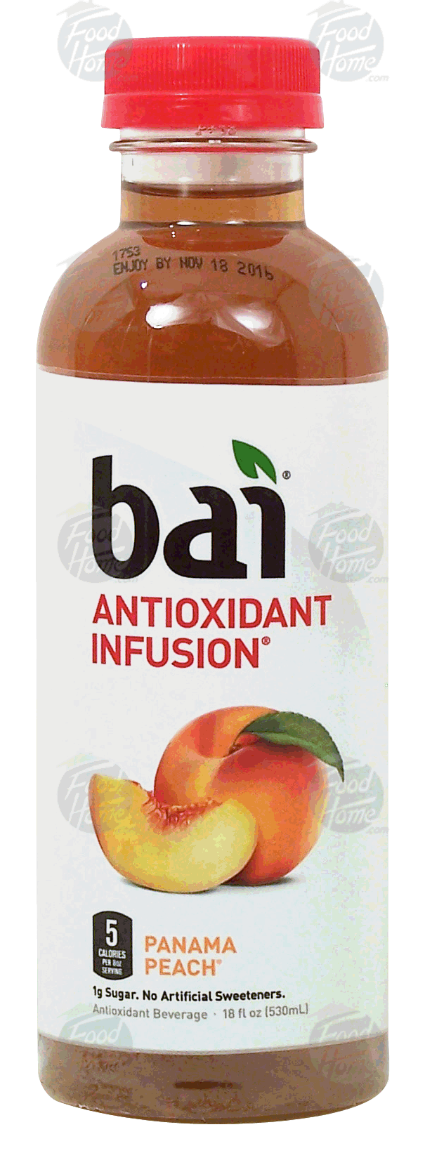 bai Antioxidant Infusion panama peach beverage, 3% juice Full-Size Picture